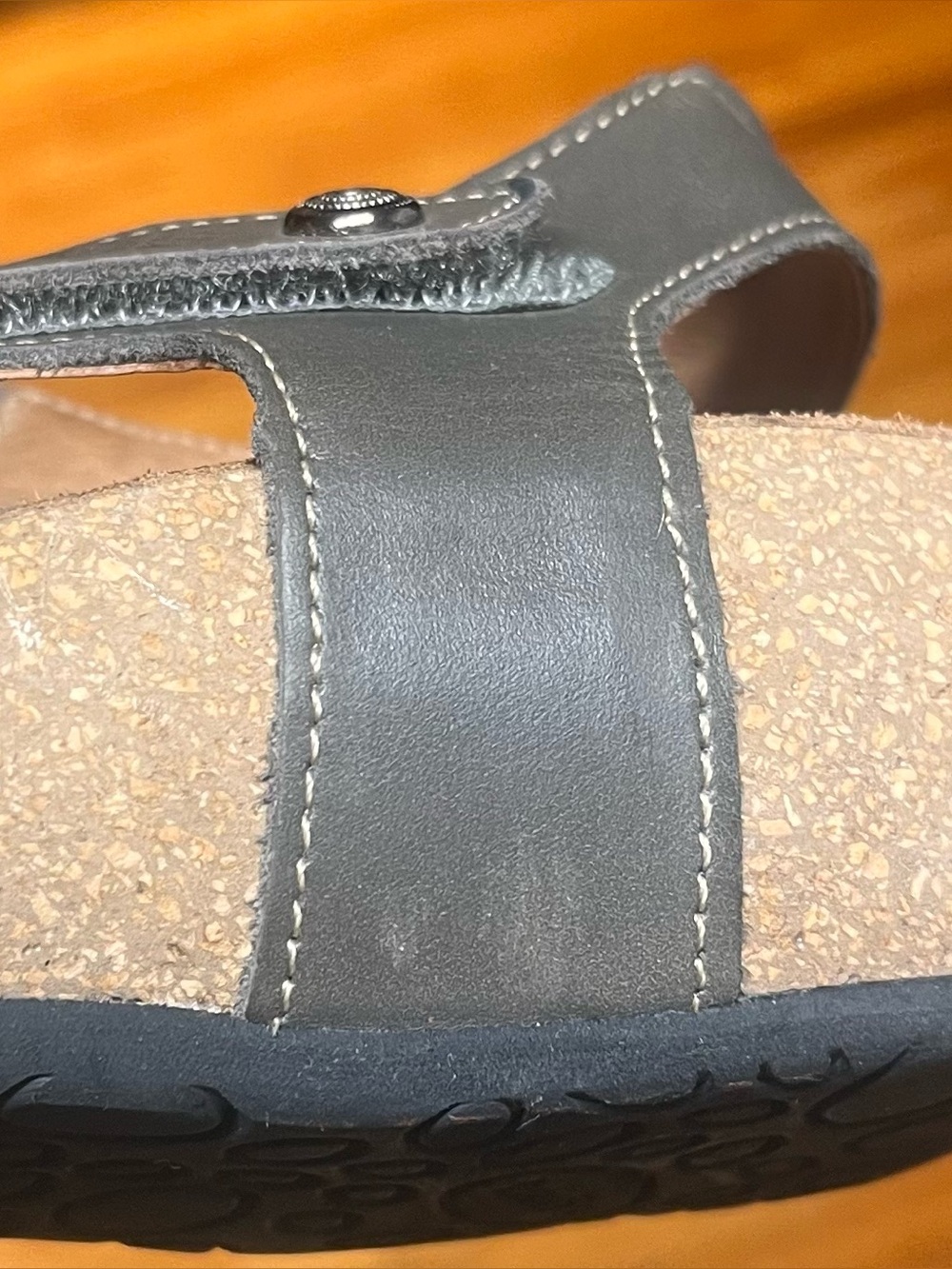 Taos Trulie Leather Sandals Comfort Shoes Braided Strap Boho Slingback 39 8-8.5 - Picture 12 of 13